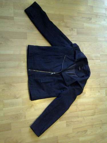 Short Grey Jacket Size 12