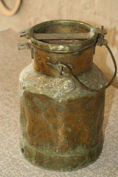 OLD MILK CAN BRASS