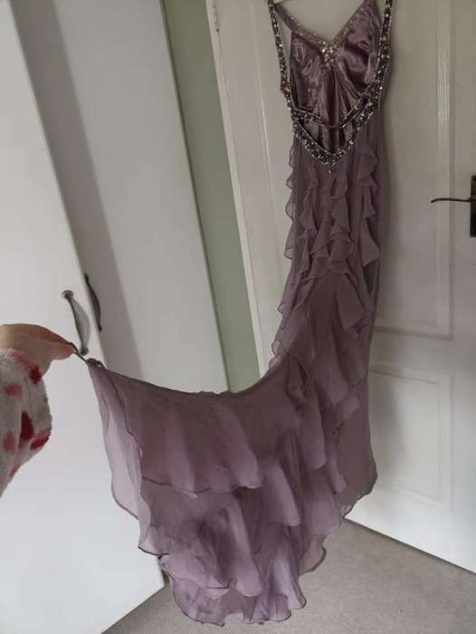 Purple matric dress