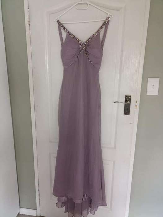 Purple matric dress