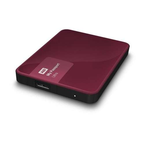 Western Digital WDBGPU0010BBY-EESN My Passport Ultra 1TB 2.5" Berry USB 3.0 External Hard Drive