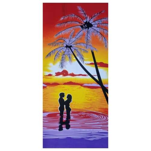 Sunset XL Microfiber Beach Towel 90x180cm