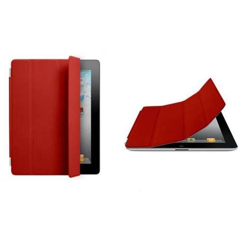 Top Quality Smart Cover for iPad2 - Red