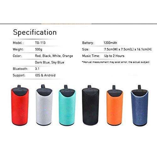 Bluetooth Wireless Speaker HIGH BASS Super Sound Audio System USB/AUX SD Card