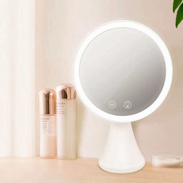 Lighted Makeup Mirror LED Lighted Portable Handheld Makeup Mirror