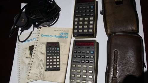 Hewlett Packard HP-21 Calculator x 2