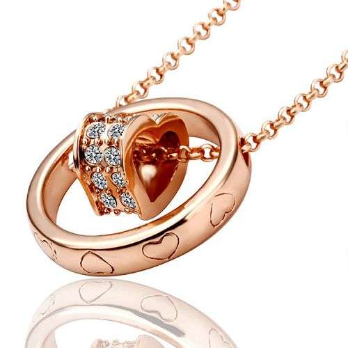 Fashion Jewelry Beautiful 18K GOLD PLATED SWA Element Crystal Necklaces !