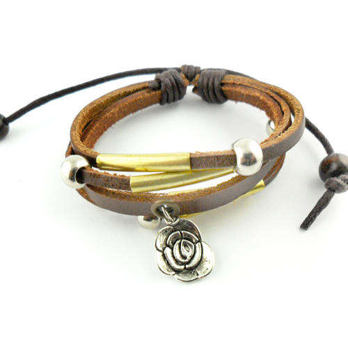 Hot Seller !!! -- European Fashion Genuine Leather Bracelet