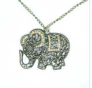 Fashion Jewelry Beautiful Elephant Shape Sweater Chain / Necklace