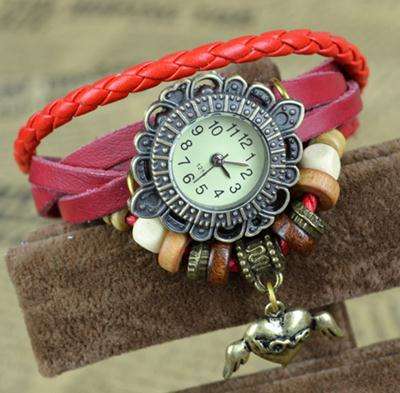 Hot Seller !!! -- European Fashion Genuine Leather Lady's Watch