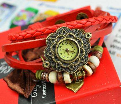Hot Seller !!! -- European Fashion Genuine Leather Lady's Watch