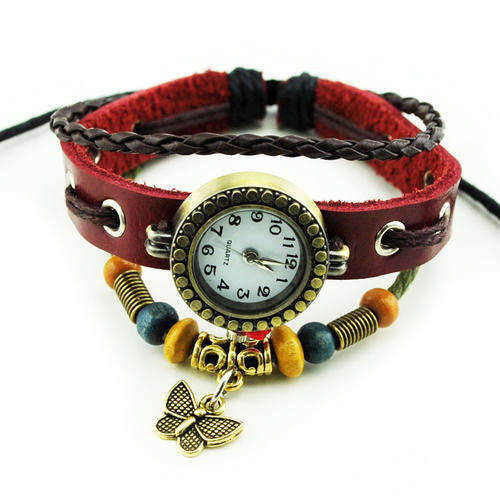Hot Seller !!! -- European Fashion Genuine Leather Lady's Watch