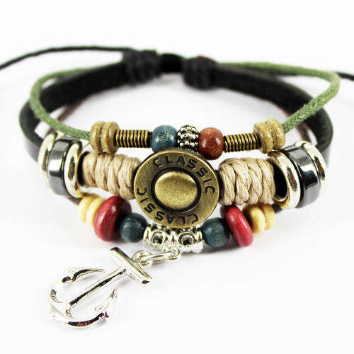 Hot Seller !!! -- European Fashion Genuine Leather Bracelet