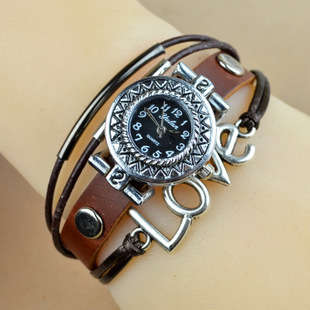 Hot Seller !!! -- European Fashion Genuine Leather Lady's Watch