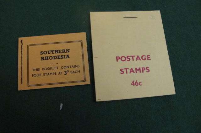 Rhodesia - Southern Rhodesia 4 x 3d and Rhodesia 46 cent booklets