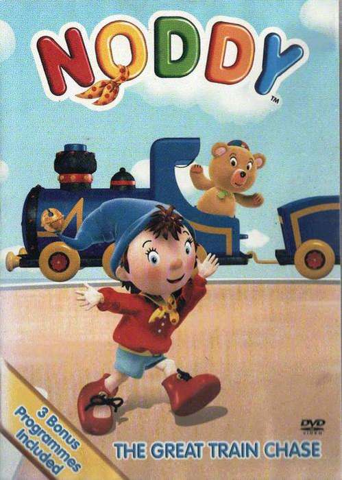noddy the great train chase dvd