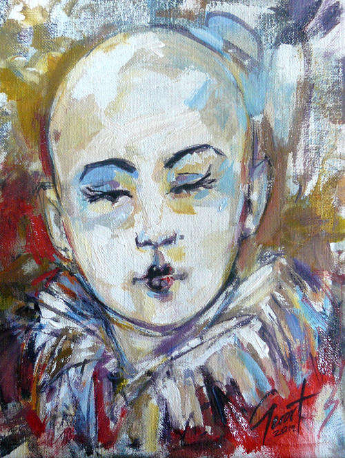 Original Acrylic painting from Gerart