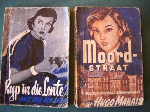 Dagbreek Boekhandel: 2 X sagtebande (1950's) deur Hugo Marais & Anel van den Berg