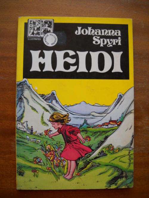 JOHANNA SPYRI  HEIDI  Classics illustrated Series  Published 1981