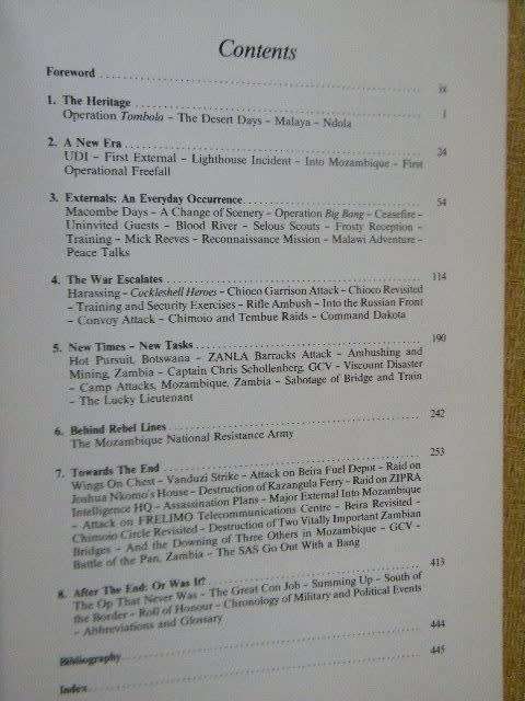 THE ELITE  The story of the RHODESIAN SPECIAL AIR SERVICE  by Barbara Cole