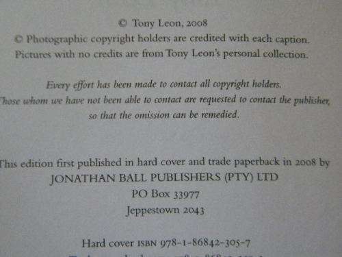 ON THE CONTRARY  by Tony Leon  Leading the opposition in a democratic South Africa.