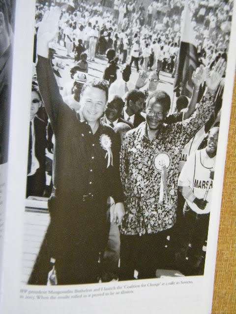 ON THE CONTRARY  by Tony Leon  Leading the opposition in a democratic South Africa.