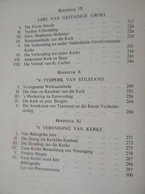 GESK VAN DIE NEDERDUITSE HERVORMDE OF GEREFORMEERDE KERK VAN SA 1842-1885 deur GD Scholtz