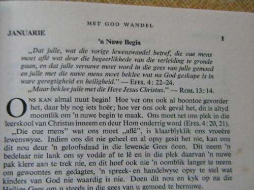 MET GOD WANDEL  Oordenkings en Gebede vir Elke Dag  deur F. B. Meyer