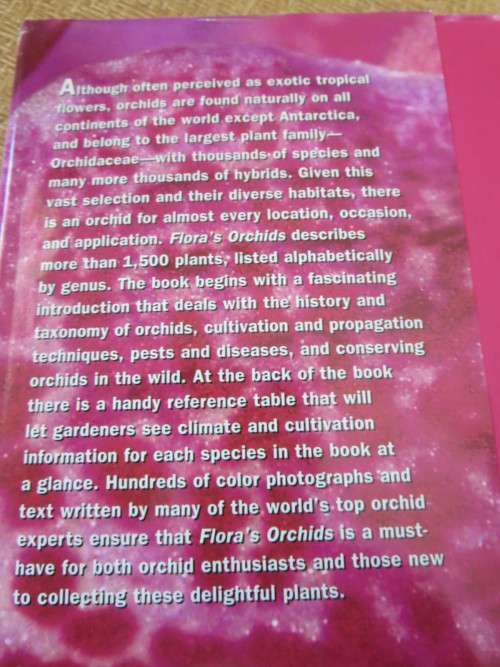 FLORA`S ORCHIDS Definiitive Guide to Orchids  by David P. Banks and Andrew Perkins