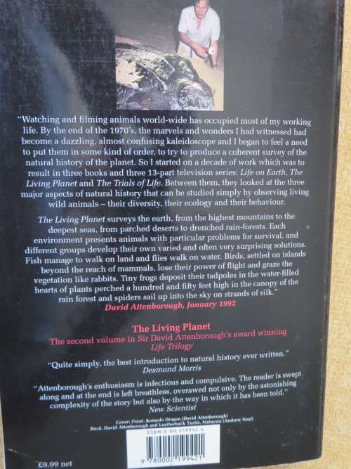 THE LIVING PLANET  by David Attenborough