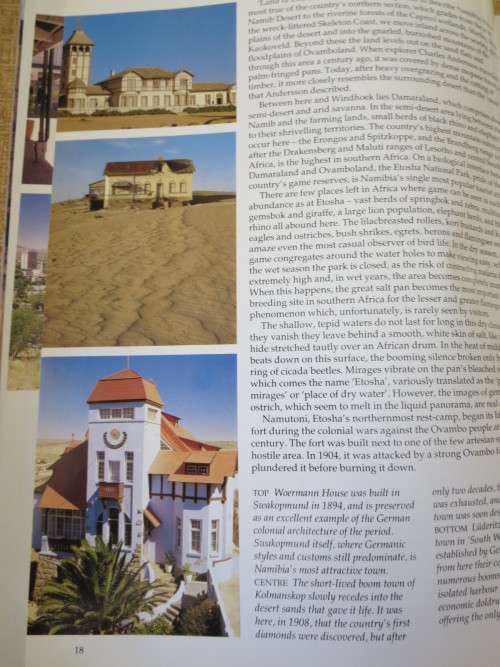 NAMIBIA  The beautiful land  Text by David Bristow