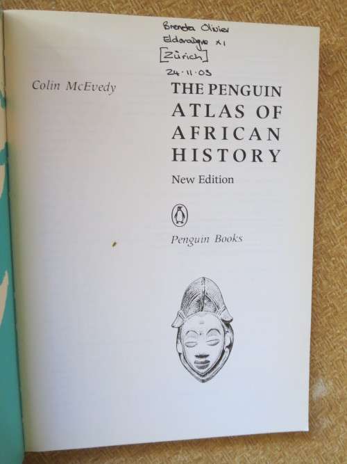 THE PENGUIN ATLAS OF AFRICAN HISTORY (New Edition)  by Colin McEvedy