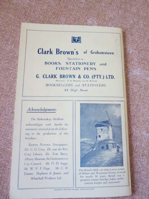GRAHAMSTOWN CITY OF THE SETTLERS 1812 - 1962 Compiled by Eric W. Turpin
