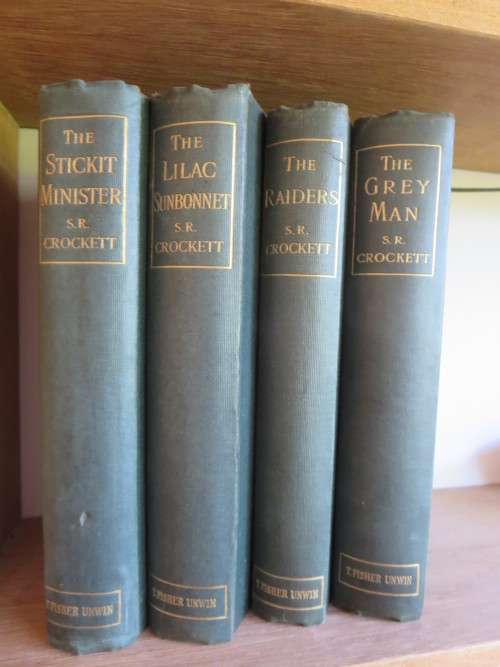 4 X  S. R. Crockett: The Srickit Minister, The Lilac Sunbonnet, The Raiders, The Grey Man