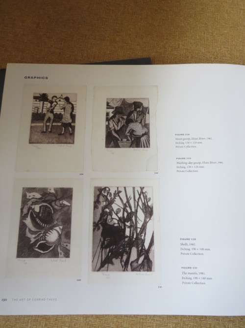 THE ART OF CONRAD THEYS: SOUL OF THE LAND  by Alexander Duffey  (SIGNED)