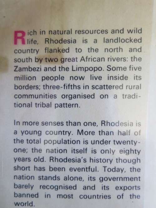 LET`S VISIT RHODESIA  by Guy Winchester-Gould (RHODESIANA)
