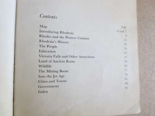 LET`S VISIT RHODESIA  by Guy Winchester-Gould (RHODESIANA)
