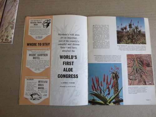 RHODESIA CALLS 2 Magazines: March-April 1975 & Sept- Oct 1974 (Rhodesia National Tourist Board)