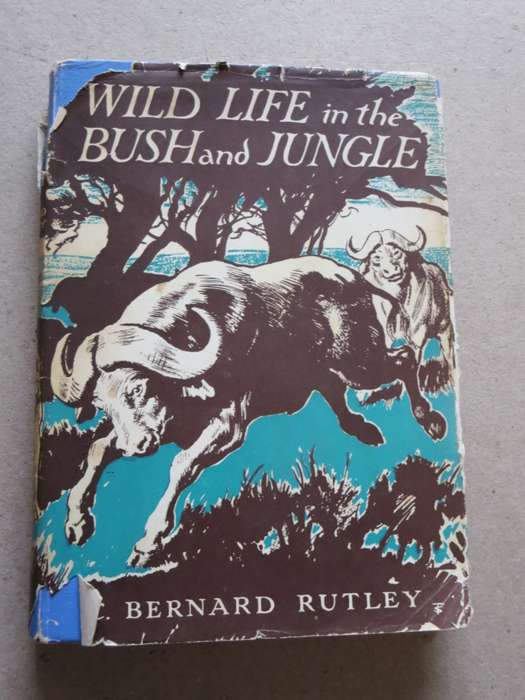 WILD LIFE IN THE BUSH AND JUNGLE  by C. Bernard Rutley (3 True wild life stories)