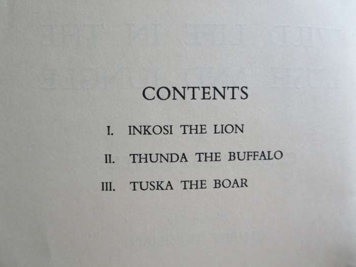 WILD LIFE IN THE BUSH AND JUNGLE  by C. Bernard Rutley (3 True wild life stories)