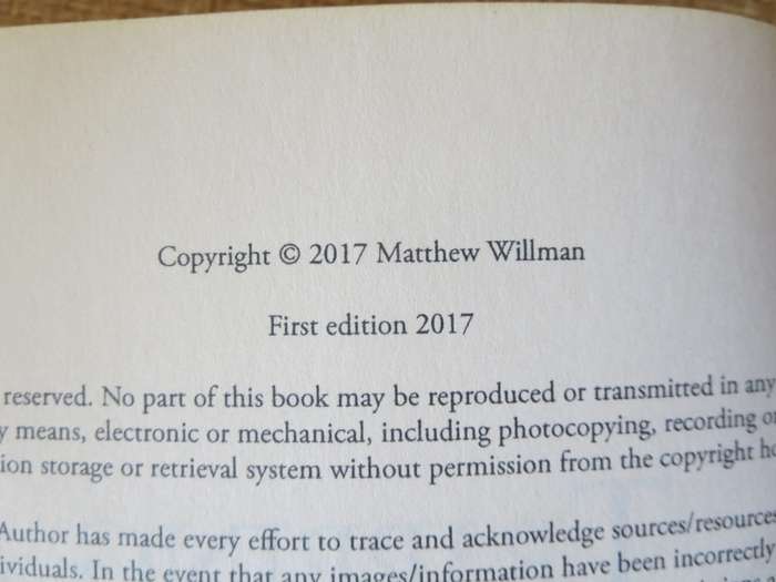 TRIPPING OVER PRESIDENTS  by Matthew Willman (True story)