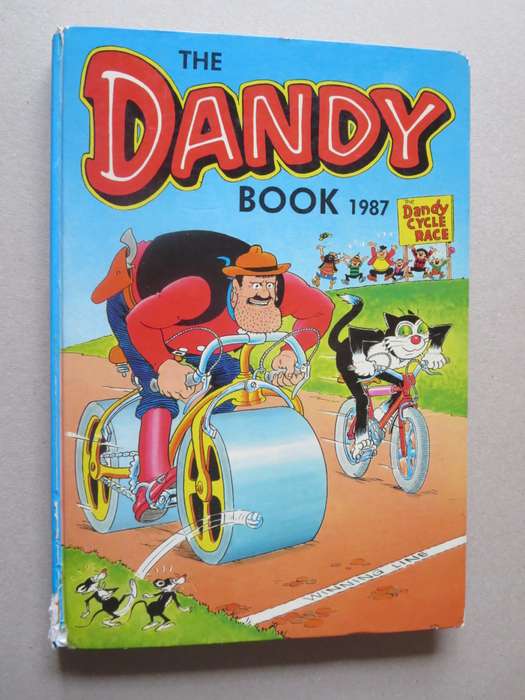 COMIC BOOKS: THE DANDY BOOK 1987  The Cycle Race