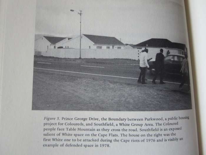 OUTCAST CAPE TOWN  by John Western  Implementation on Group Areas Act