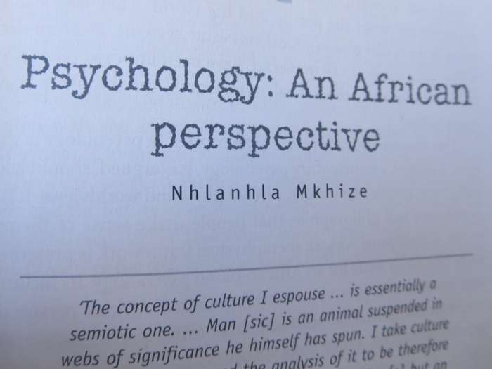 SELF, COMMUNITY AND PSYCHOLOGY. Editors: Kopano Ratele, Norman Duncan and Derek Hook
