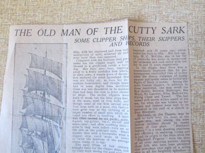 THE LOG OF THE CUTTY SARK. Basil Lubbock
