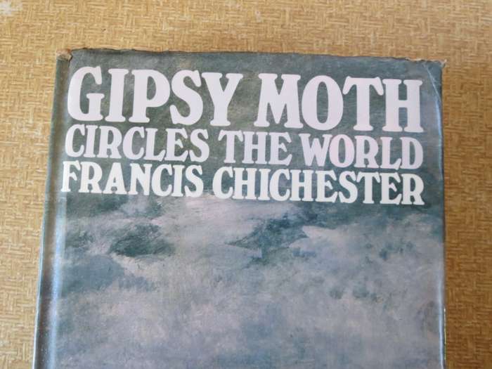 GYPSY MOTH CIRCLES THE WORLD. Francis Chichester.