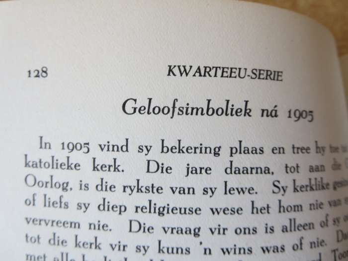 KWARTEEU-SERIE. LEWENSVORME. Dr. F.E.J. Malherbe (P)