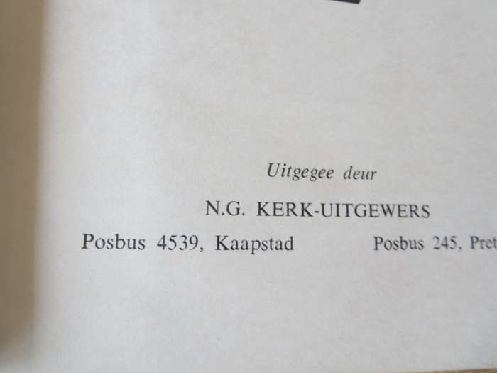 MY EERSTE NEËNTIG JAAR. Ds. A. F. Louw (P)
