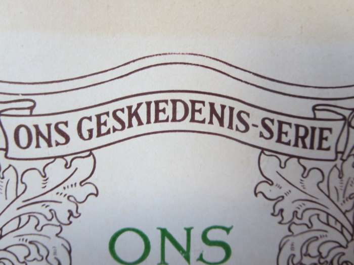 ONS GESKIEDENIS-SERIE. Ons Parool. Dae uit die Dagboek van `n Krygsgevangene. Gustav S. Preller. (P)