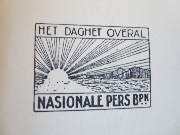 ONS GESKIEDENIS-SERIE. Ons Parool. Dae uit die Dagboek van `n Krygsgevangene. Gustav S. Preller. (P)